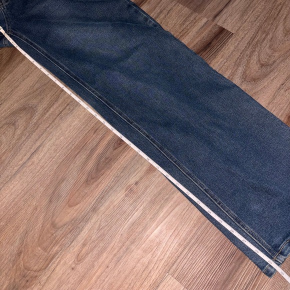 Rise Womens Wide Leg Dark Wash Denim Jeans Size 9 - Picture 7 of 9
